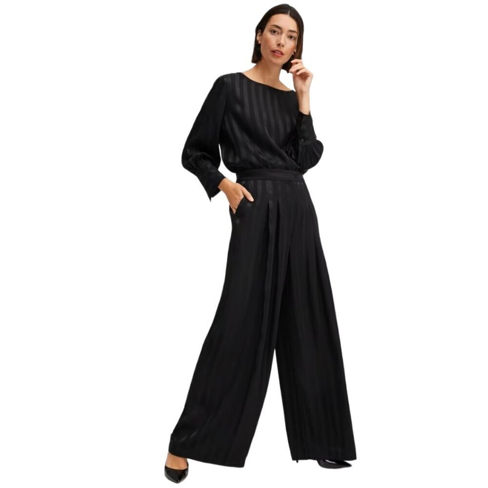 Chico's Black Label Trousers, Size 8, Black, NWT - Picture 11 of 12